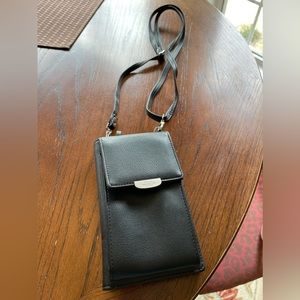 Over the shoulder phone wallet